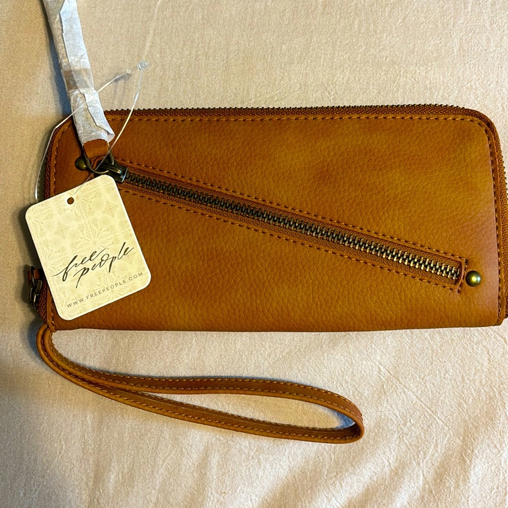 Free People Wristlet Brown